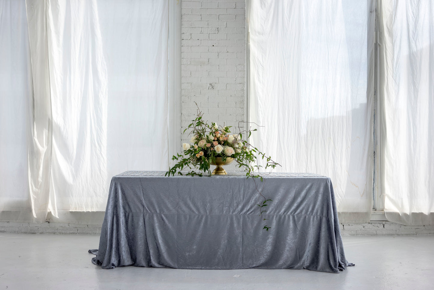 Crushed Velvet Table Linens