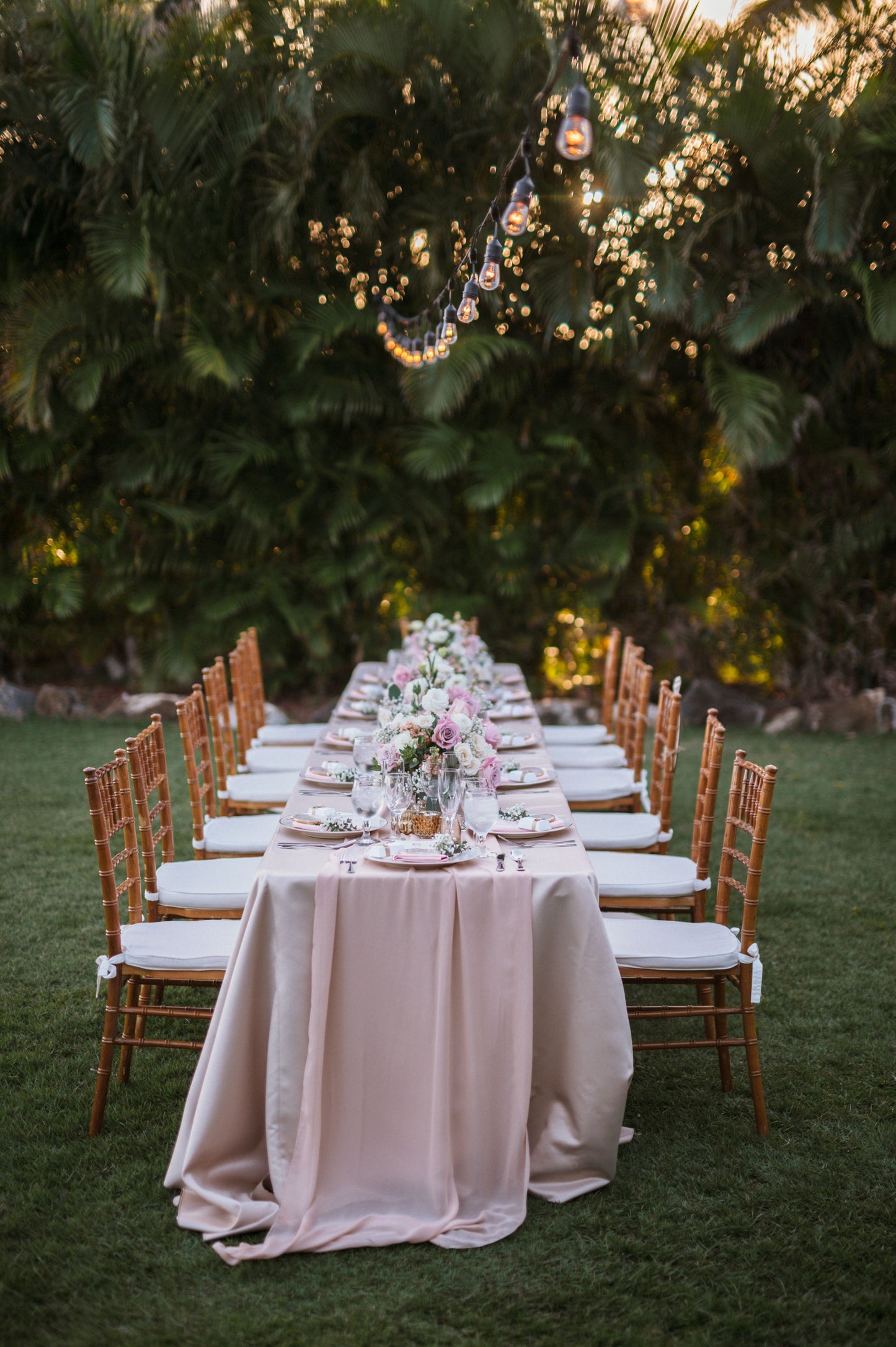 Simple Elegance Collection: Luxury Thick Satin Table Linens