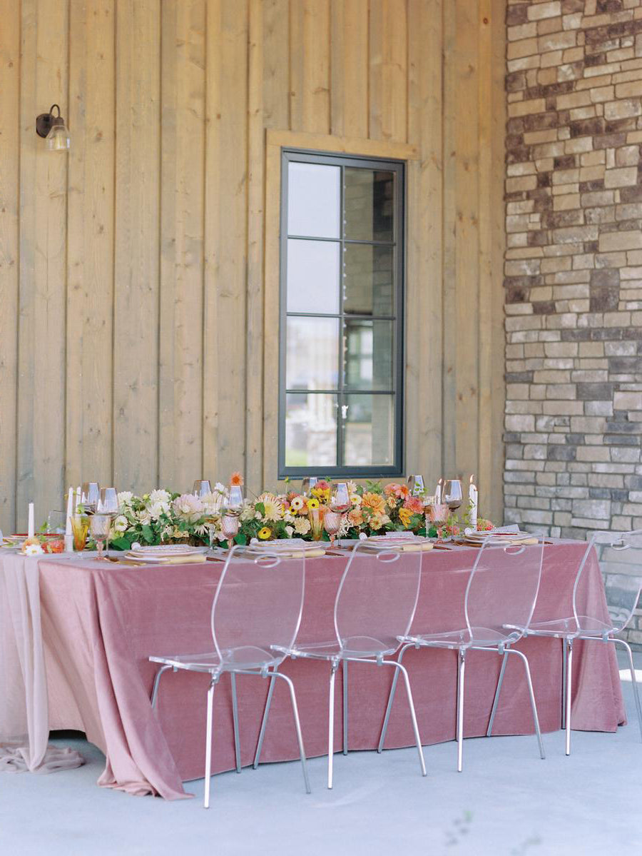 Thick Velvet Table Linens