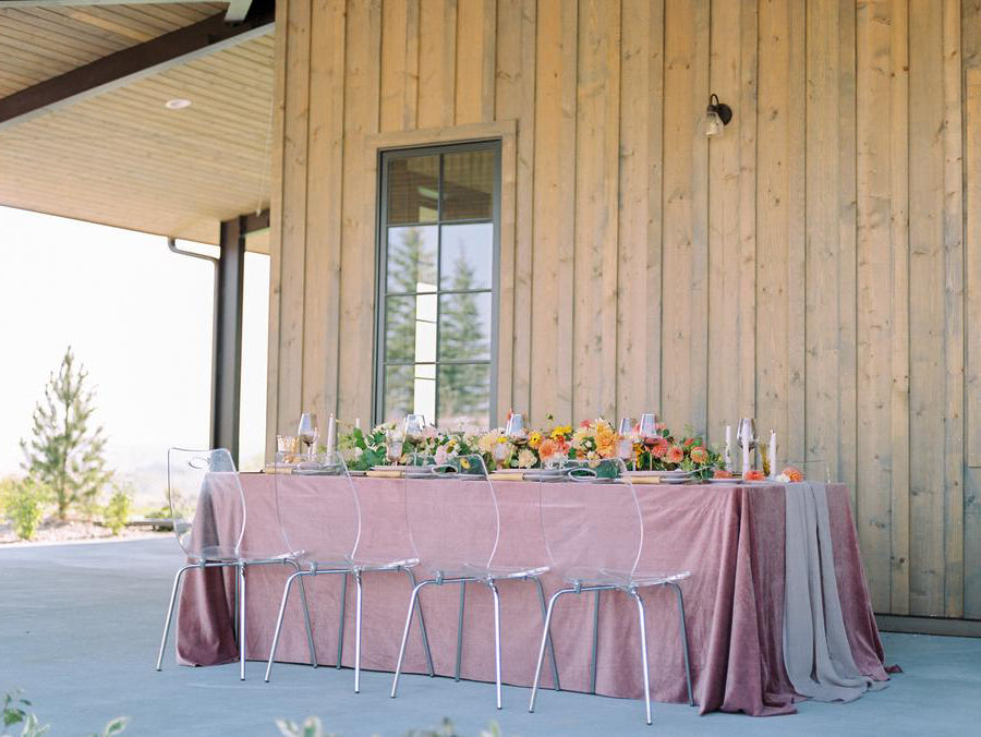 Thick Velvet Table Linens