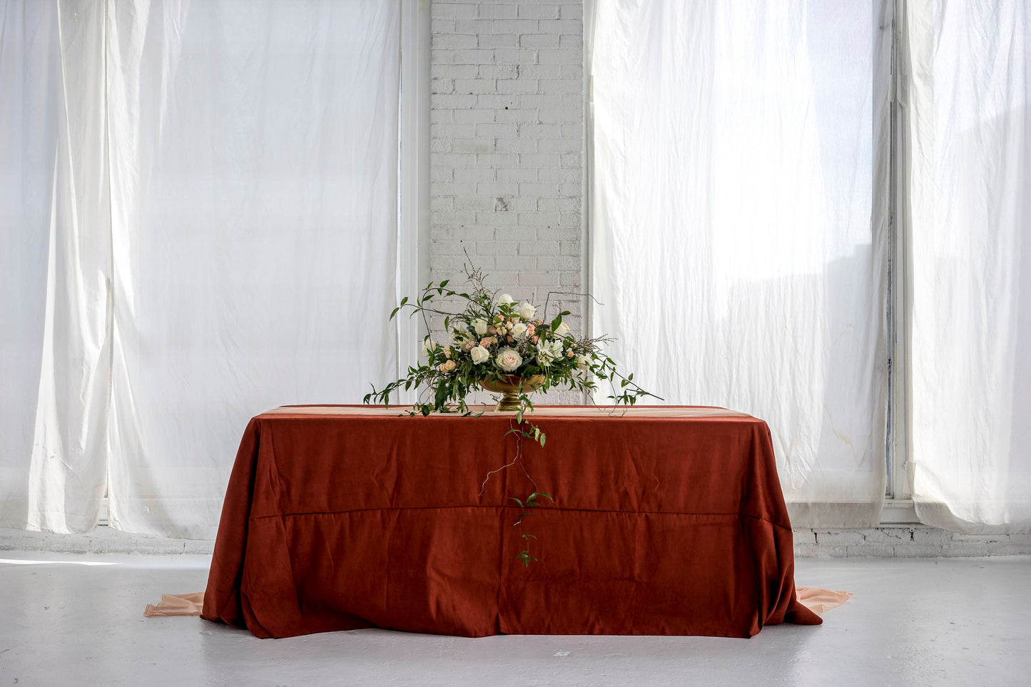 Suedette Tablecloth