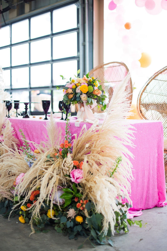 Crushed Velvet Table Linens