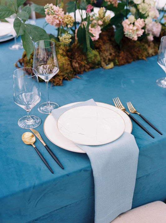 Thick Velvet Table Linens
