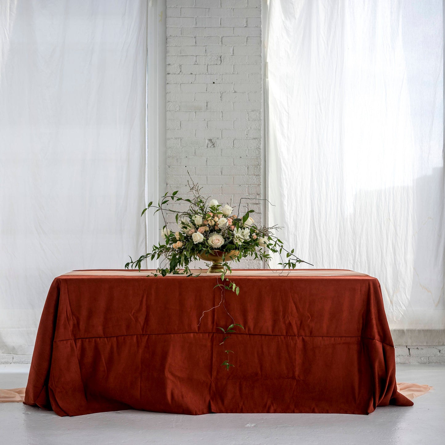 Suedette Tablecloth