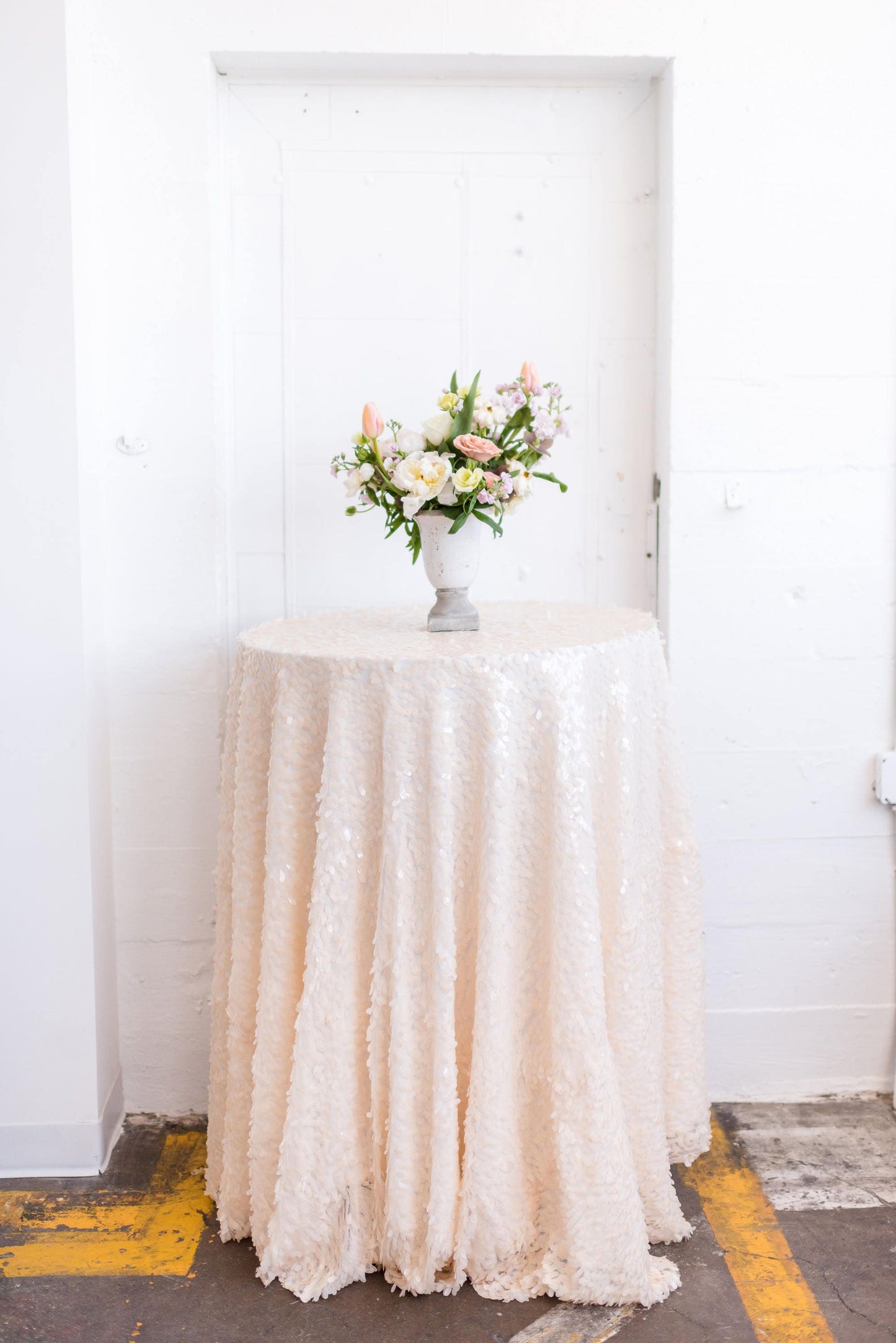 Teardrop Sequin Tablecloth