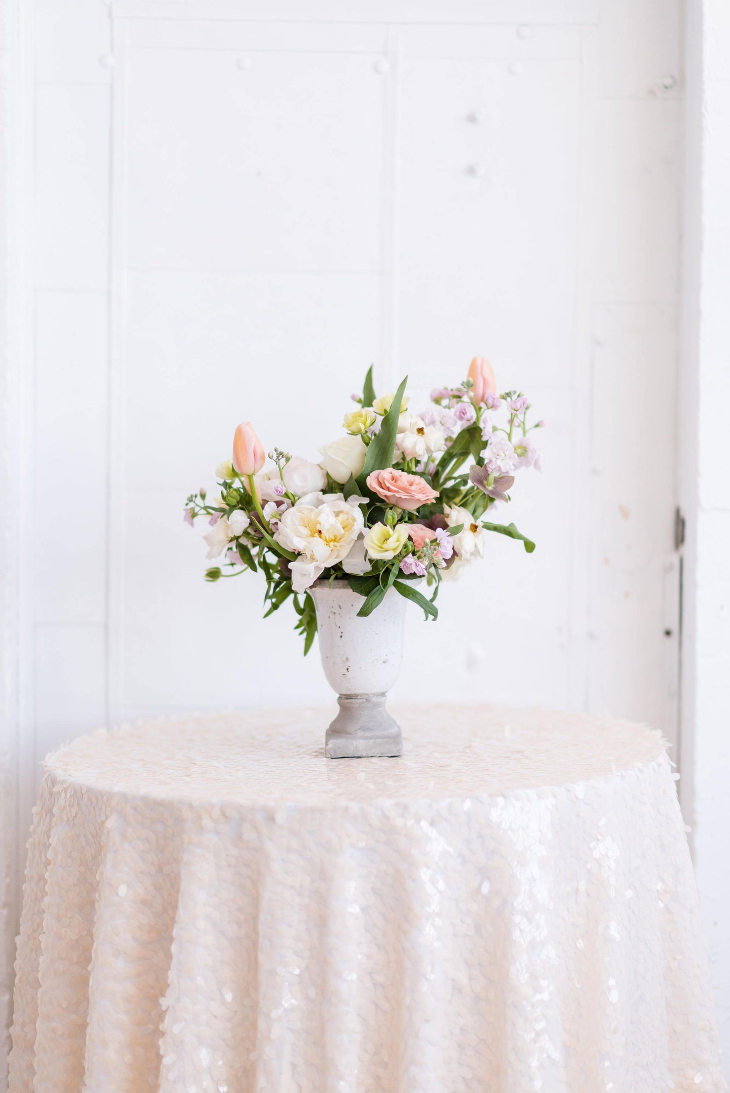 Teardrop Sequin Tablecloth